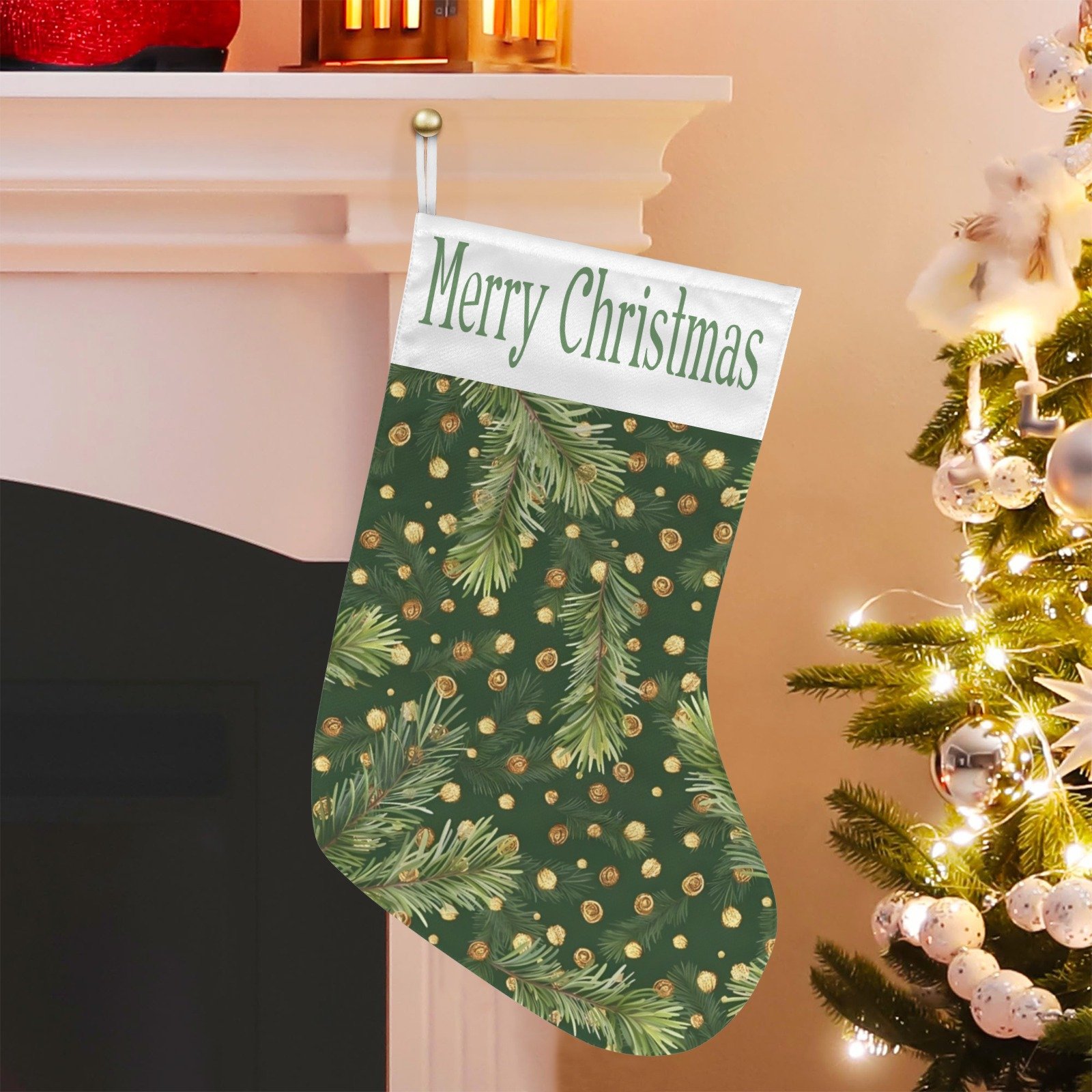 Christmas Stockings | Holiday Stocking Sock | Fractal Christmas Stockings christmas sock 16