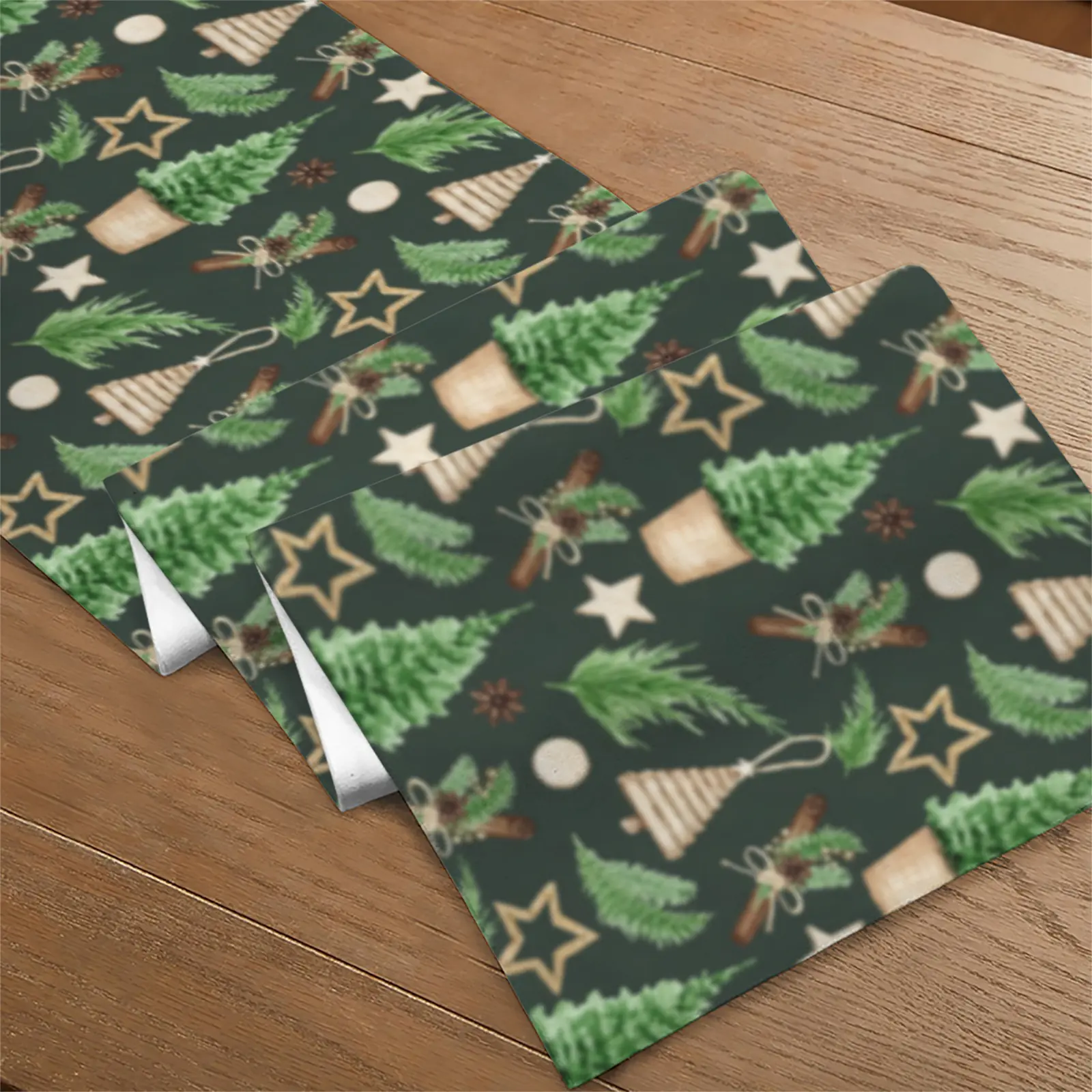 Christmas Table Runner | Cinnamon | Holiday Dinner Table Decor Christmas Table Runners Christmas dinner table runner 4