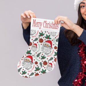 Christmas Stockings | Holiday Stocking Sock | Santas Christmas Stockings christmas sock