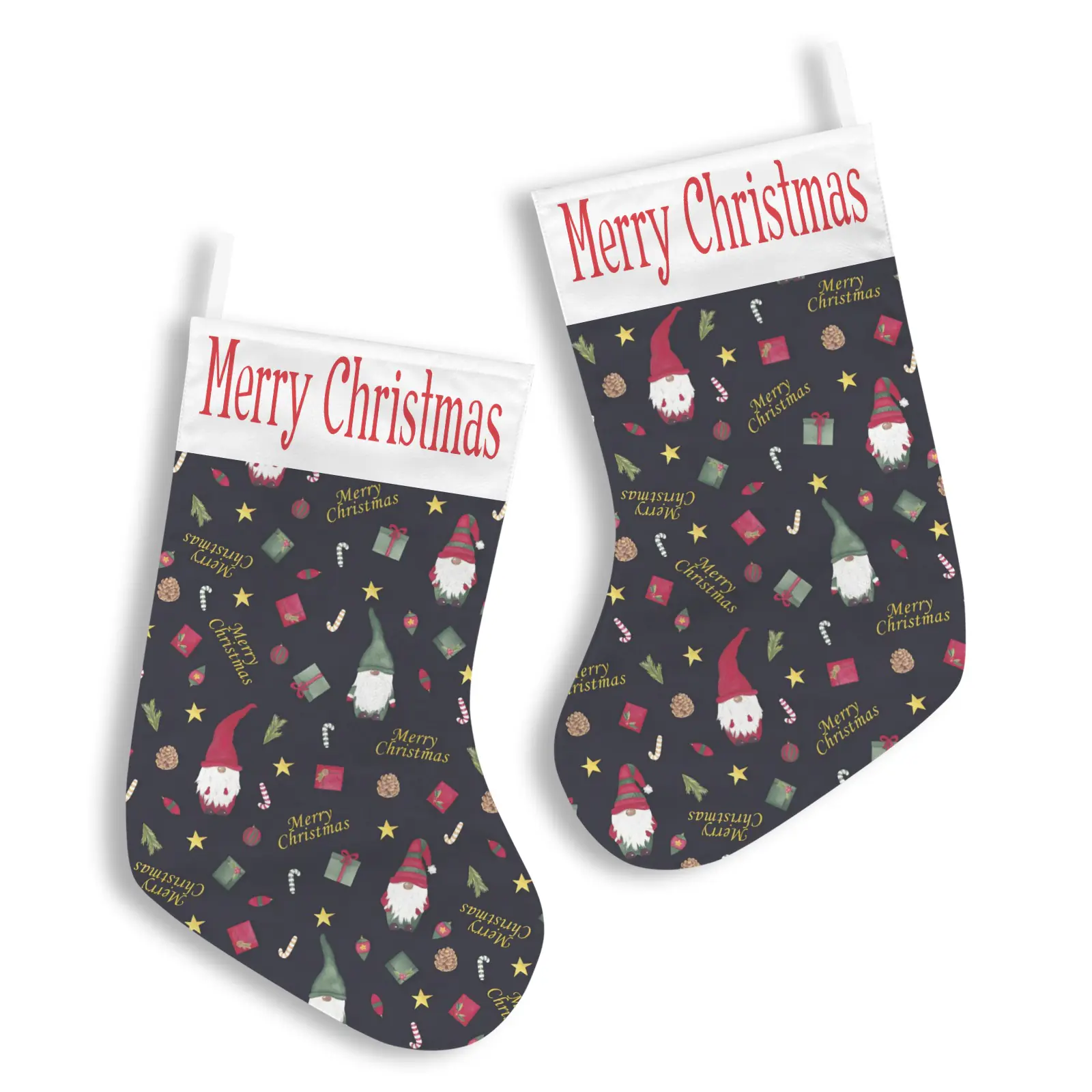 Christmas Stockings | Holiday Stocking Sock | Gnomes Christmas Stockings christmas sock 2