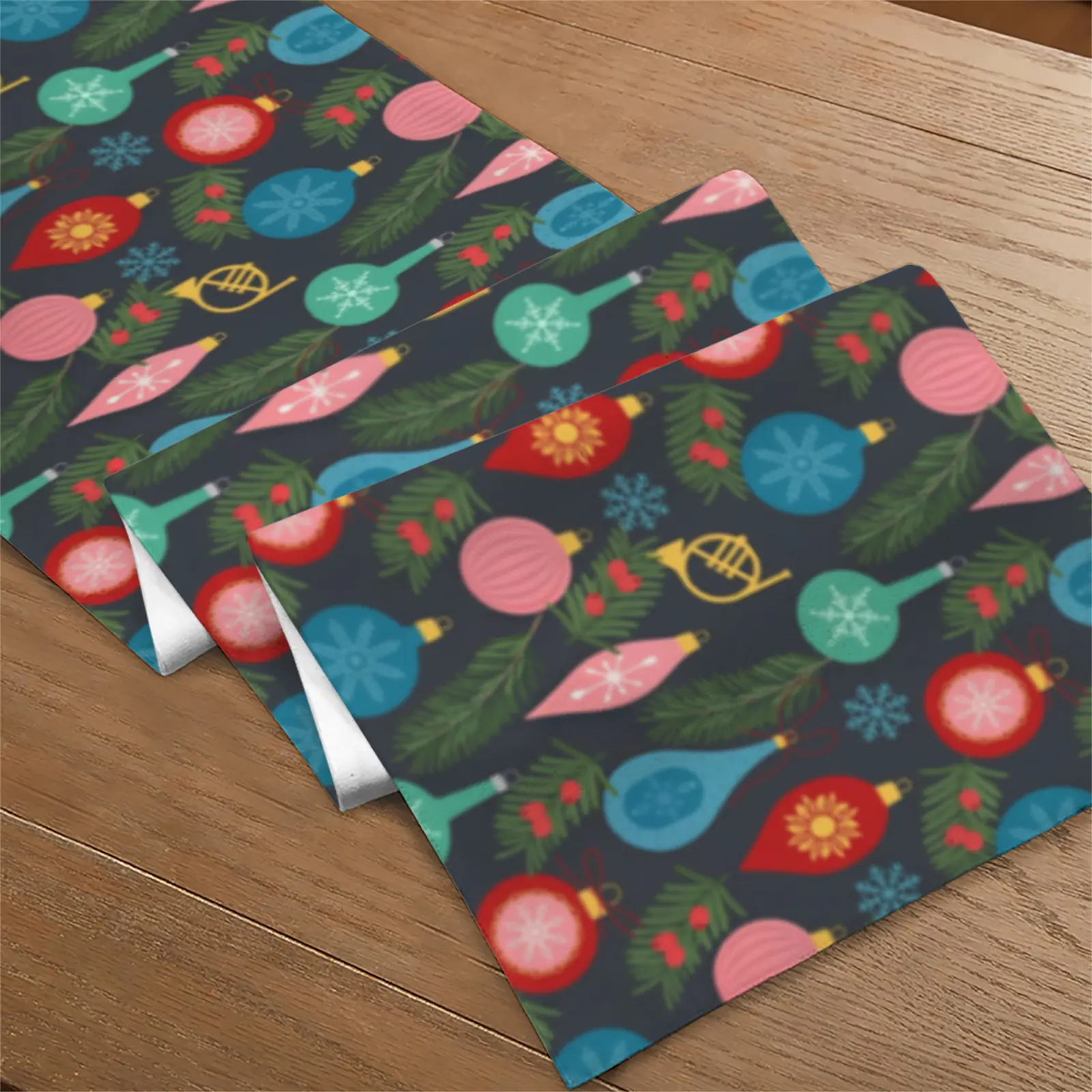 Christmas Table Runner | Ornaments | Holiday Dinner Table Decor Christmas Table Runners Christmas dinner table runner 4 Christmas Table Runner | Ornaments | Holiday Dinner Table Decor Christmas Table Runners Christmas dinner table runner 4