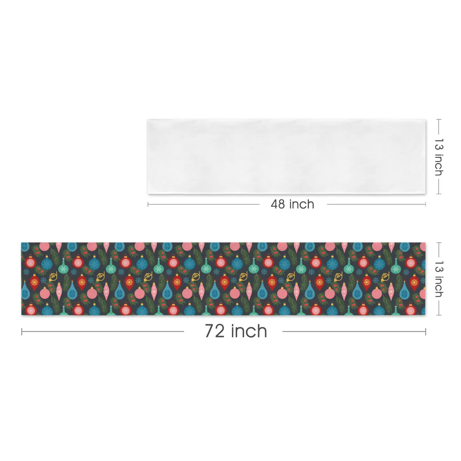 Christmas Table Runner | Ornaments | Holiday Dinner Table Decor Christmas Table Runners Christmas dinner table runner 2 Christmas Table Runner | Ornaments | Holiday Dinner Table Decor Christmas Table Runners Christmas dinner table runner 2