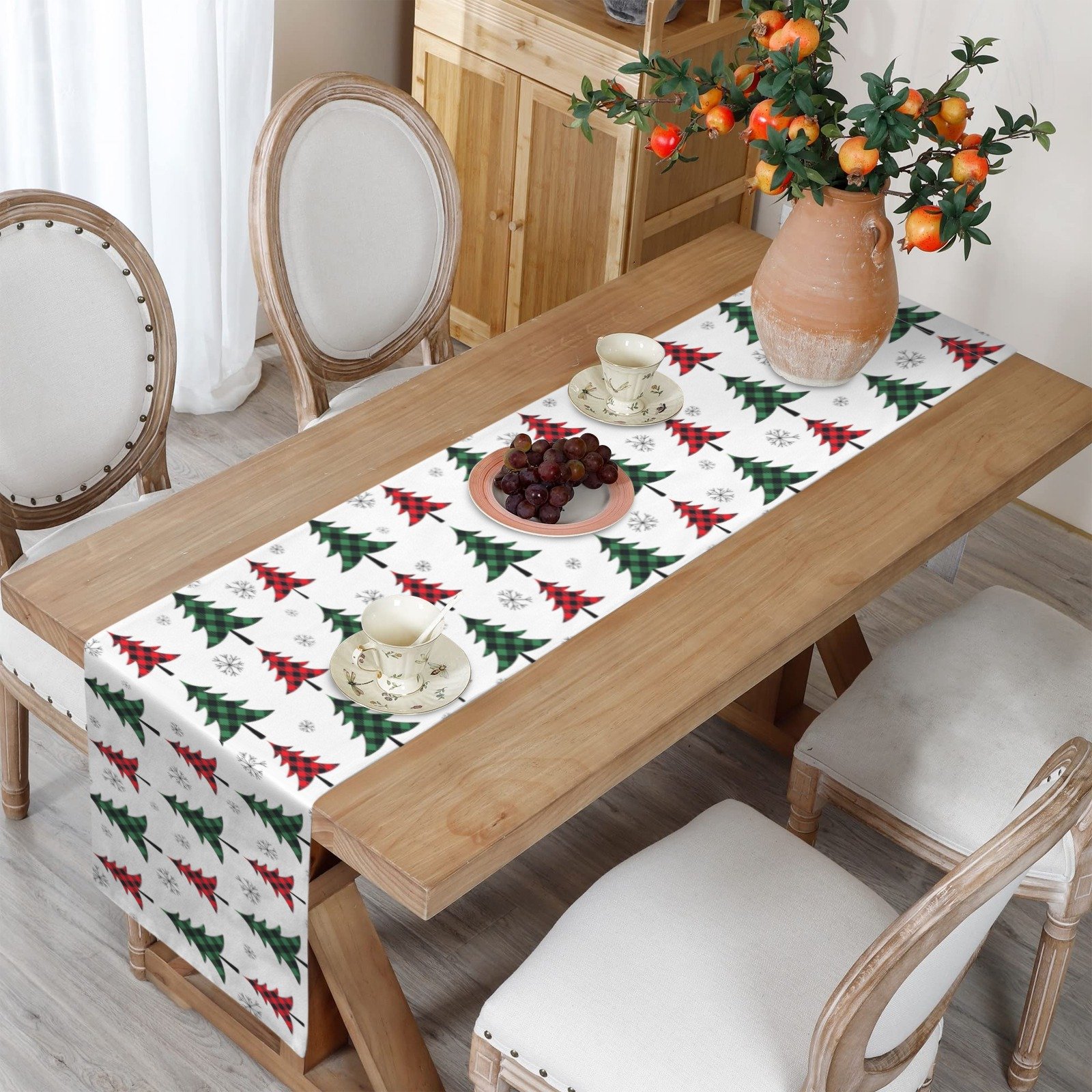 Christmas Table Runner | Plaid Forest | Holiday Dinner Table Decor Christmas Table Runners Christmas dinner table runner 8 Christmas Table Runner | Plaid Forest | Holiday Dinner Table Decor Christmas Table Runners Christmas dinner table runner 8
