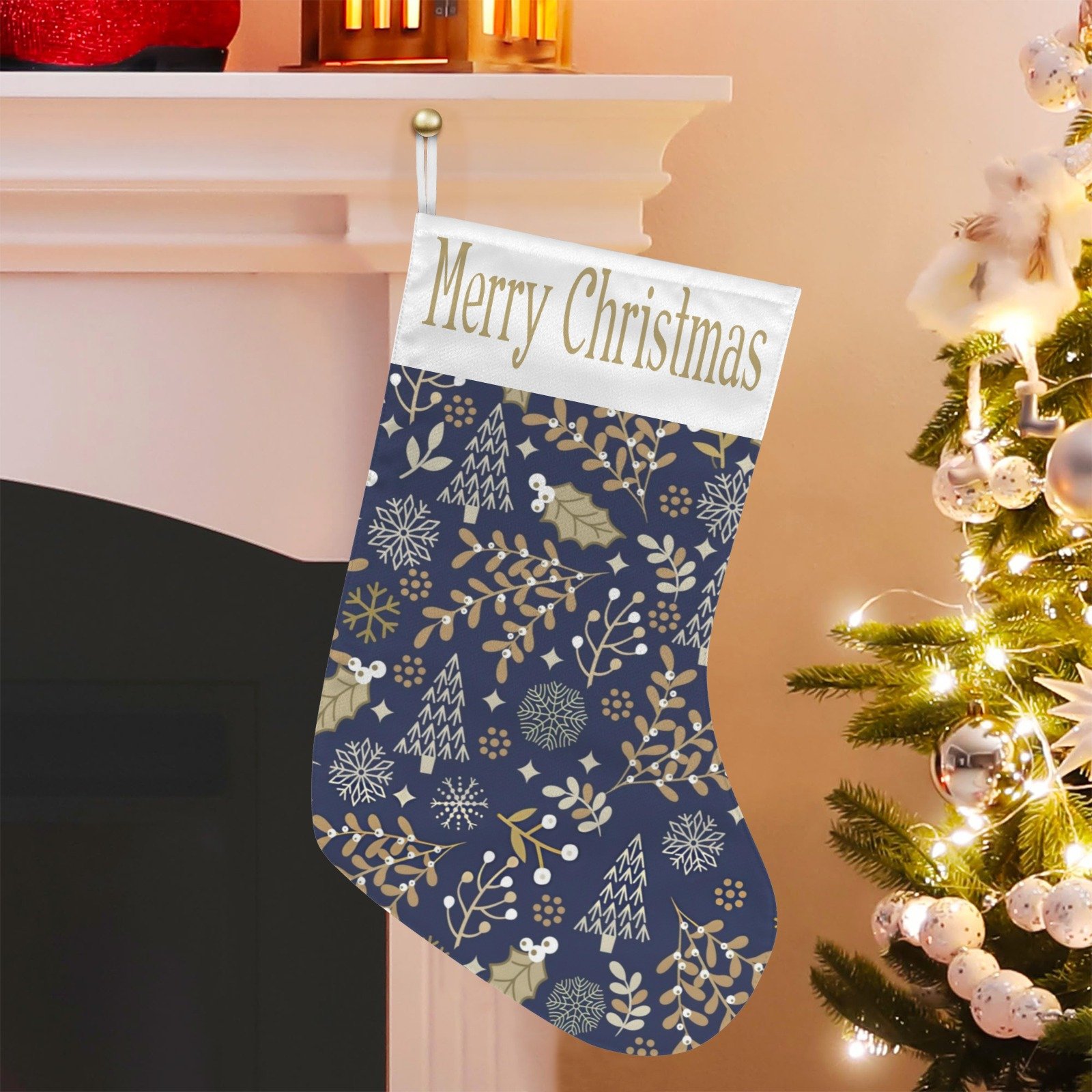 Christmas Stockings | Holiday Stocking Sock | Postage Christmas Stockings christmas sock