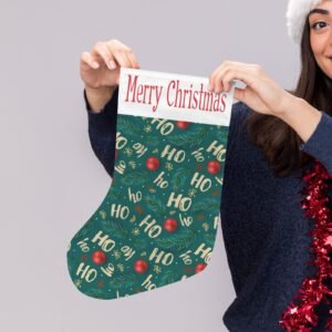 Christmas Stockings | Holiday Stocking Sock | Ho Ho Ho Christmas Stockings christmas sock