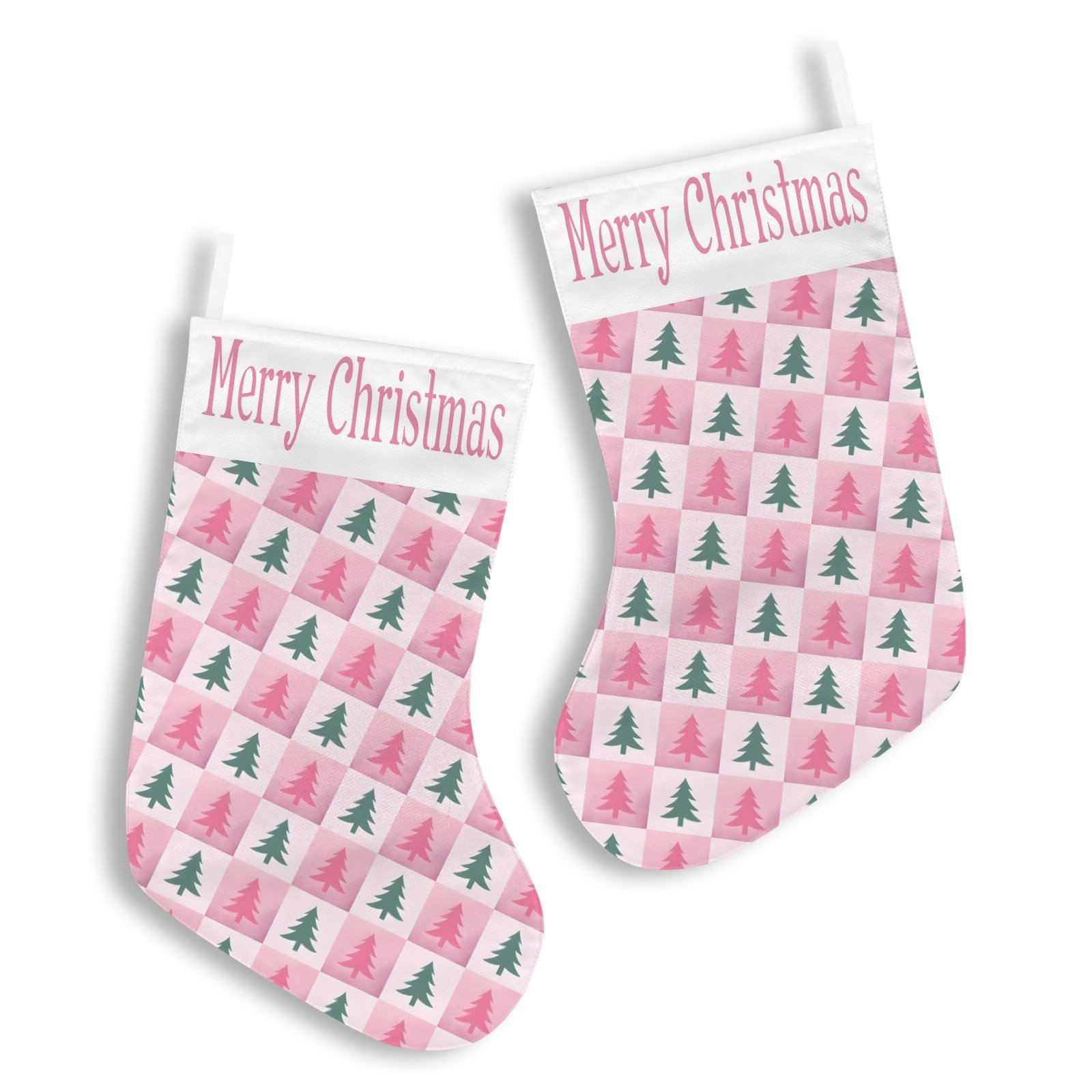 Christmas Stockings | Holiday Stocking Sock | Pink Trees Christmas Stockings christmas sock 6 Christmas Stockings | Holiday Stocking Sock | Pink Trees Christmas Stockings christmas sock 6