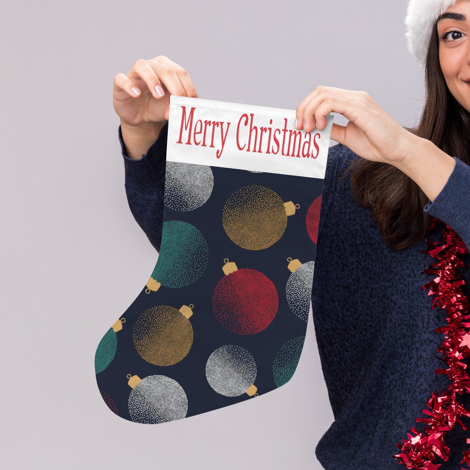 Christmas Stockings | Holiday Stocking Sock | Blueberries Christmas Stockings christmas sock 3