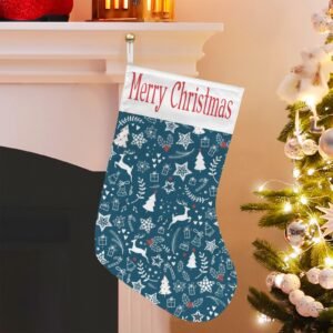 Christmas Stockings | Holiday Stocking Sock | Blueberries Christmas Stockings christmas sock