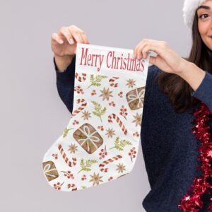 Christmas Stockings | Holiday Stocking Sock | Cane Berries Christmas Stockings christmas sock