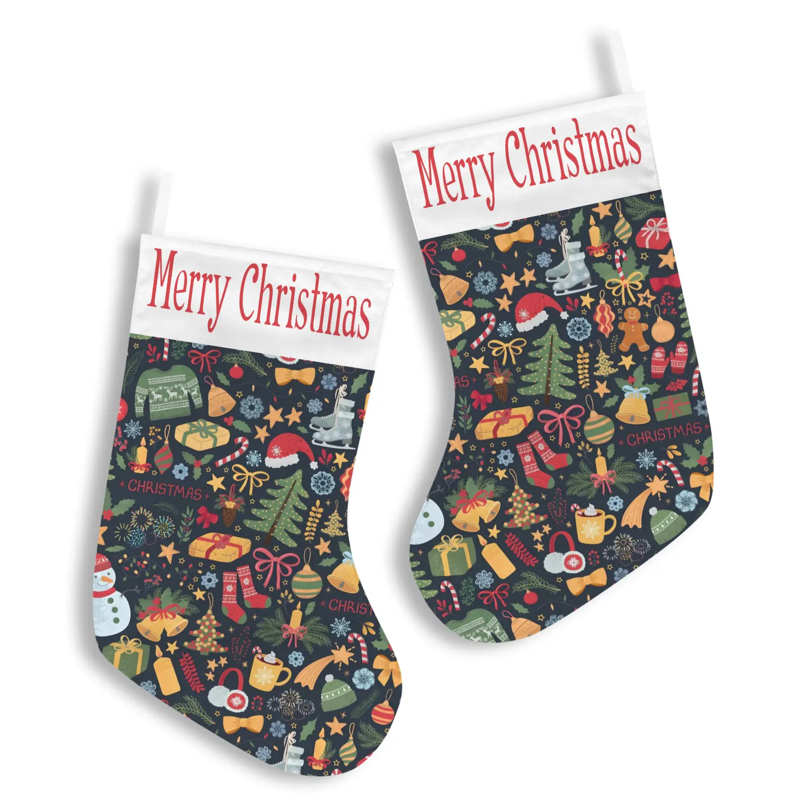 Christmas Stockings | Holiday Stocking Sock | Holidays Christmas Stockings christmas sock 2