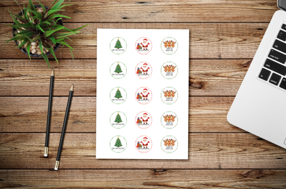 Christmas Gift Tags Stickers – Santa, Trees And Deers | Holiday Present Labels | Peel And Stick Xmas Gift Tag Stickers For Christmas Gifts Christmas Christmas Gift Labels 3 Christmas Gift Tags Stickers – Santa, Trees And Deers | Holiday Present Labels | Peel And Stick Xmas Gift Tag Stickers For Christmas Gifts Christmas Christmas Gift Labels 3