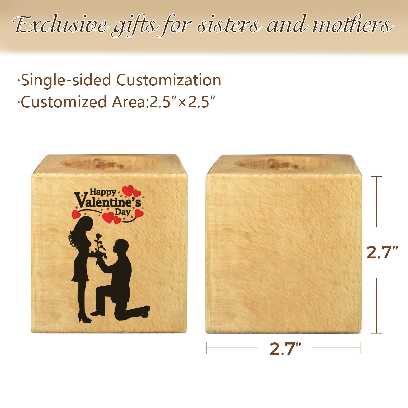 Mini Flower Pot, Valentine’s Indoor Wooden Desk Planter – Proposal Mini Wooden Flower Pot Planters cube flower pot 2 Mini Flower Pot, Valentine’s Indoor Wooden Desk Planter – Proposal Mini Wooden Flower Pot Planters cube flower pot 2