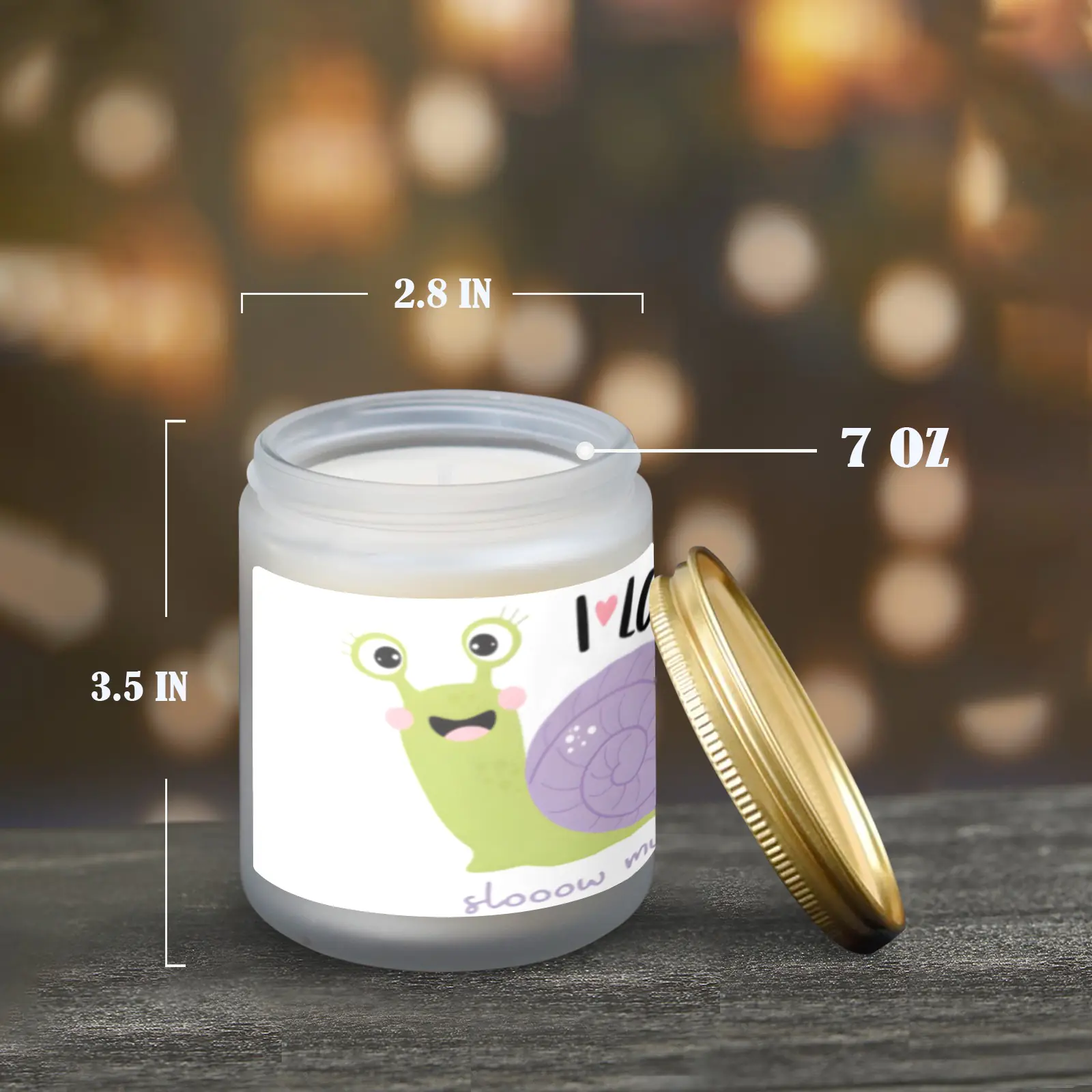 Scented Glass Jar Candle – Valentine’s Slow Design, Vanilla, Lavender, or Orange Lemon Fragrance Scented Candles aromatherapy candles 2 Scented Glass Jar Candle – Valentine’s Slow Design, Vanilla, Lavender, or Orange Lemon Fragrance Scented Candles aromatherapy candles 2