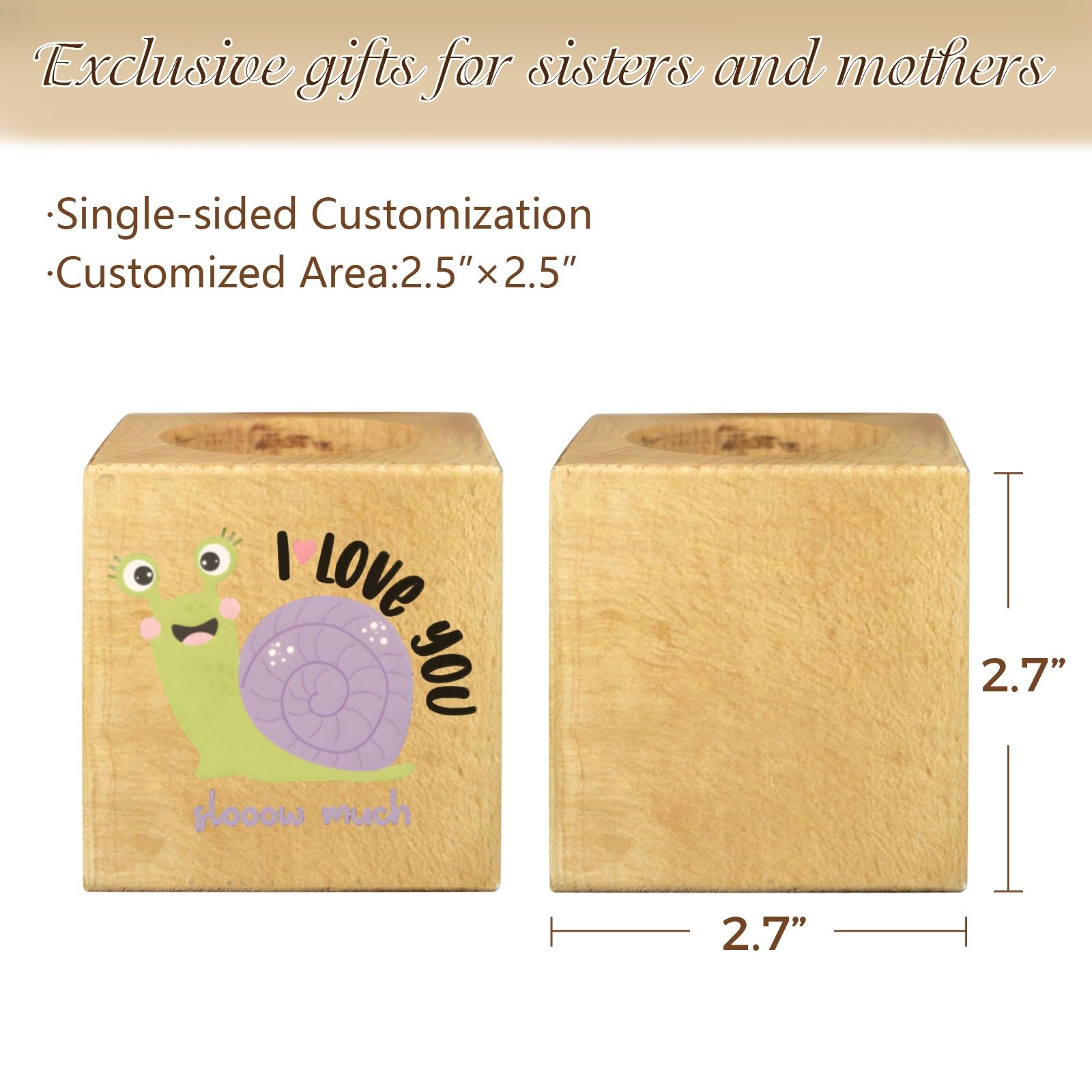 Mini Flower Pot, Valentine’s Indoor Wooden Desk Planter – Slow Mini Wooden Flower Pot Planters cube flower pot 2 Mini Flower Pot, Valentine’s Indoor Wooden Desk Planter – Slow Mini Wooden Flower Pot Planters cube flower pot 2